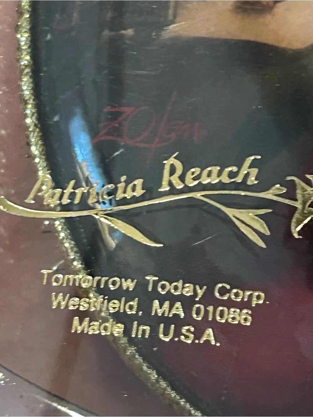patricia reach Collection Tomorrow Today Ornament NWT 4” USA